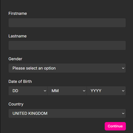 Enter basic information