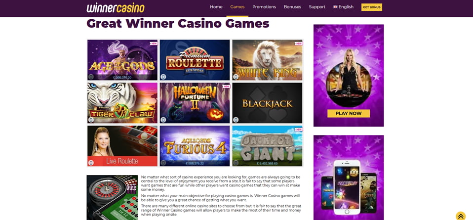 Winner casino